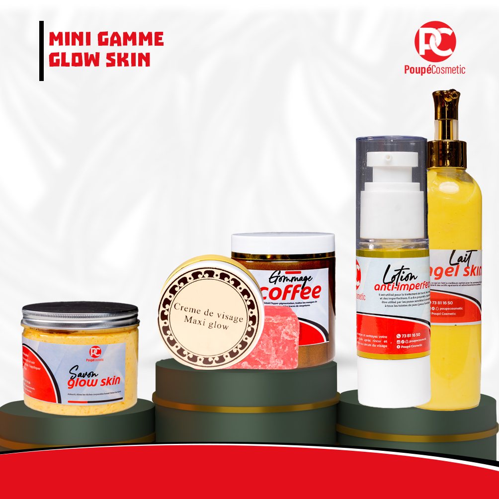 Mini gamme glow skin