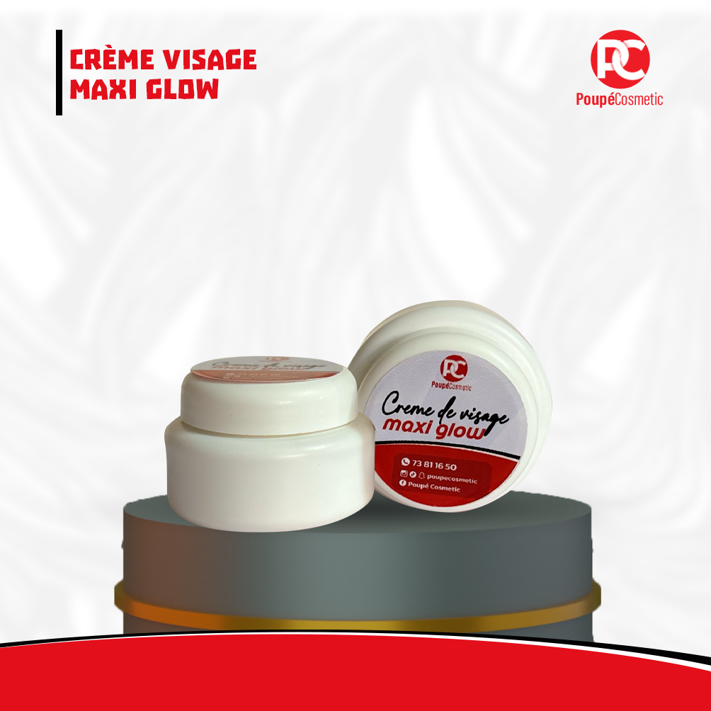 Crème visage maxi glow